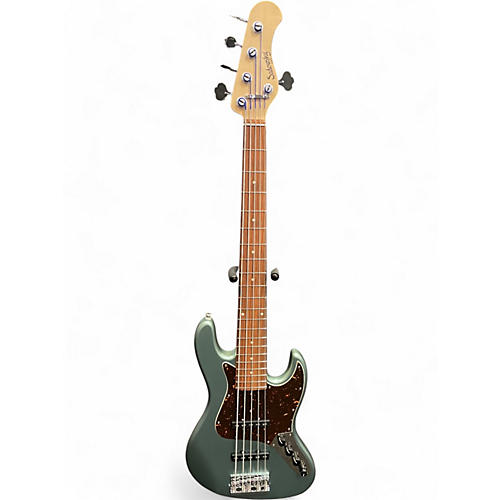 Used 2024 Sadowsky Guitars NYC 5-21 Jazz Bass Sarge Green Metalic Electric Bass Guitar Sarge Green Metalic