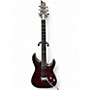 Used 2024 Schecter Guitar Research C-1 FRS PLATINUM Crimson Red Burst Solid Body Electric Guitar Crimson Red Burst