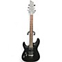 Used 2024 Schecter Guitar Research C-6 Deluxe  Satin Black Solid Body Electric Guitar Satin Black