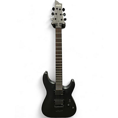 Used 2024 Schecter Guitar Research C1 Platinum Blackout Satin Black Solid Body Electric Guitar