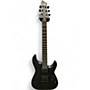 Used 2024 Schecter Guitar Research C1 Platinum Blackout Satin Black Solid Body Electric Guitar Satin Black