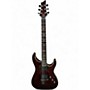 Used 2024 Schecter Guitar Research Hellraiser C1 Black Cherry Solid Body Electric Guitar Black Cherry
