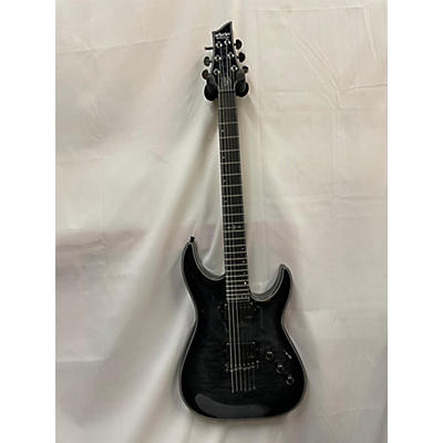 Schecter Guitar Research Used 2024 Schecter Guitar Research Hellraiser C1 Hybrid Trans Charcoal Solid Body Electric Guitar