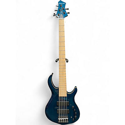 Used 2024 Sire Marcus Miller M2 5 String Trans Blue Electric Bass Guitar