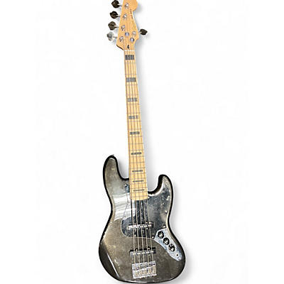 Used 2024 Squier Affinity Jazz Bass V 5 String Black Electric Bass Guitar