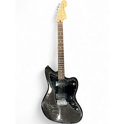 Used 2024 Squier Affinity Jazzmaster Metallic Black Solid Body Electric Guitar