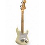 Used 2024 Squier Affinity Stratocaster Alpine White Solid Body Electric Guitar Alpine White