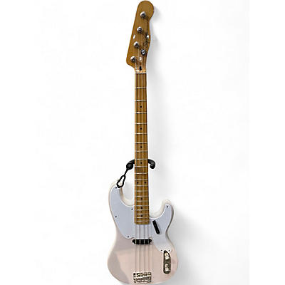 Used 2024 Squier Classic Vibe 1950S Precision Bass White Blonde Electric Bass Guitar