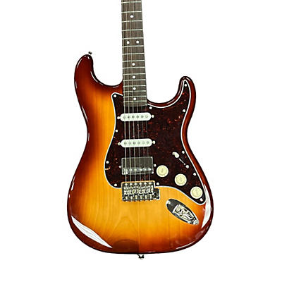 Squier Used 2024 Squier Classic Vibe Limited Edition 1960s Strat Hss Sienna Sunburst Solid Body Electric Guitar