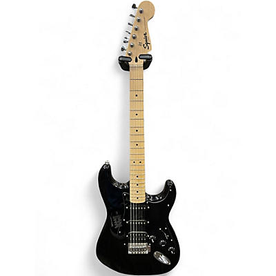 Used 2024 Squier SONIC STRATOCASTER Black Solid Body Electric Guitar