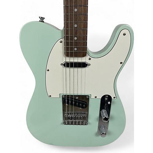 Squier Used 2024 Squier Telecaster Surf Green Solid Body Electric Guitar Surf Green