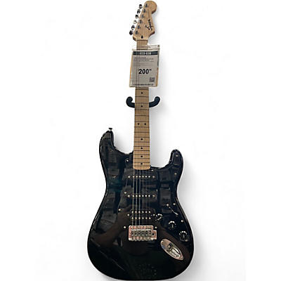 Used 2024 Squire STRATOCASTER Black Solid Body Electric Guitar