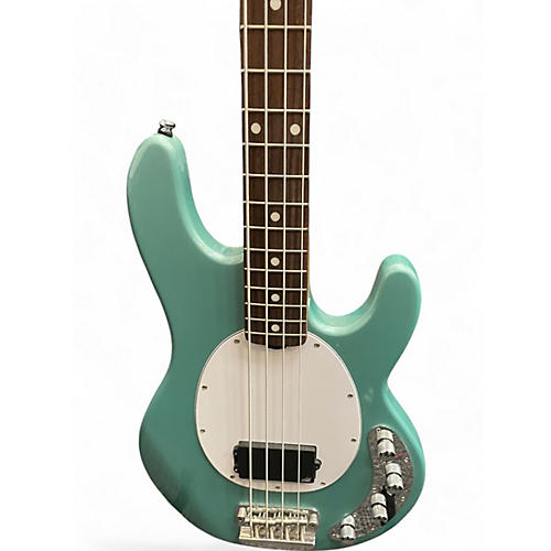 Used 2024 Sterling by Music Man Ray34 Dorado Green Electric Bass Guitar Dorado Green