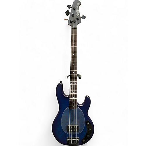 Sterling by Music Man Used 2024 Sterling by Music Man Ray34 Neptune Blue Satin Electric Bass Guitar Neptune Blue Satin