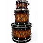 Used 2024 TAMA 3 Piece Starclassic MOLTEN BROWN BURST Drum Kit MOLTEN BROWN BURST
