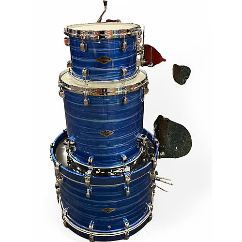 Used 2024 TAMA 3 Piece Starclassic Ocean Blue Drum Kit Ocean Blue