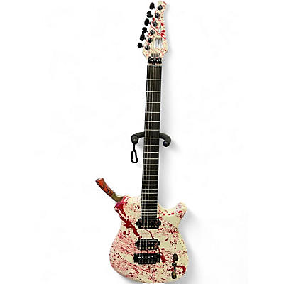 Used 2024 Tanner Murder Weapon Blood Splatter Solid Body Electric Guitar