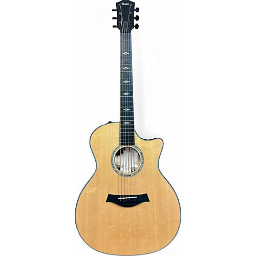 Used 2024 Taylor 414CE Select Natural Acoustic Electric Guitar Natural