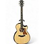 Used 2024 Taylor 814CE Builders Edition Natural Acoustic Electric Guitar Natural