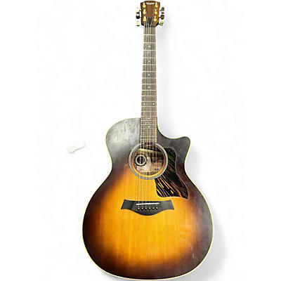 Used 2024 Taylor AD14ce-SB LTD 50th Anniversary Grand Auditorium Tobacco Sunburst Acoustic Electric Guitar