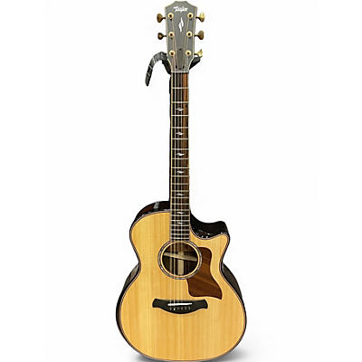 Used 2024 Taylor Builder's Edition 814CE Natural Acoustic Electric Guitar