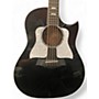 Used 2024 Taylor CUSTOM GP Black and White Acoustic Electric Guitar Black and White