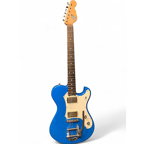 Used 2024 Veritas Portlander Toyota Blue Solid Body Electric Guitar Toyota Blue