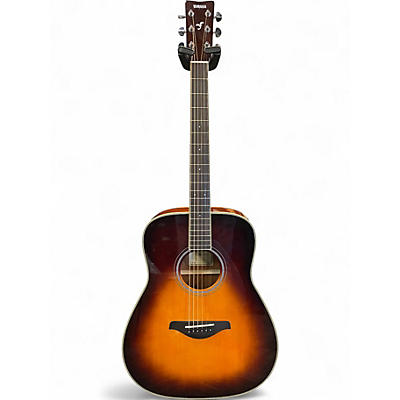 Used 2024 Yamaha FG-TA Tobacco Burst Acoustic Electric Guitar