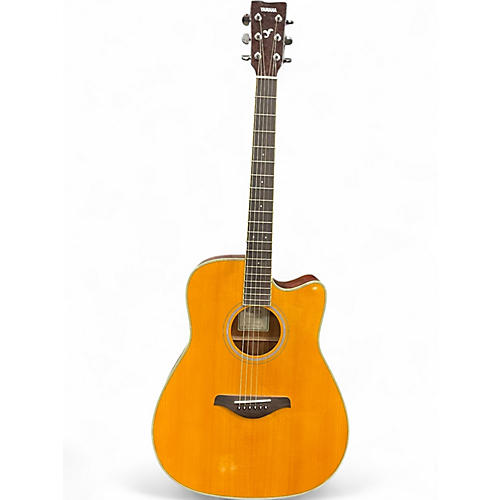 Used 2024 Yamaha FGC-TA Antique Natural Acoustic Electric Guitar Antique Natural