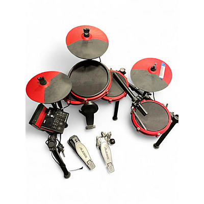Used 2025 Alesis NITRO MAX RED  Electric Drum Set