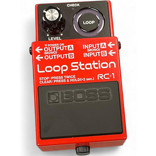 Used 2025 BOSS RC1 Loop Station Pedal