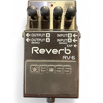 Used 2025 BOSS RV6 Digital Reverb Effect Pedal