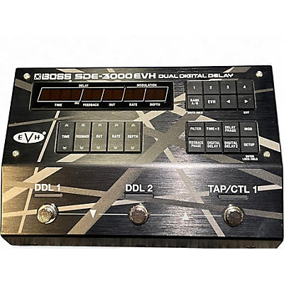 Used 2025 BOSS SDE 3000 EVH Effect Pedal