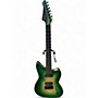 Used 2025 Balaguer GROWLER CUSTOM Trans Green Solid Body Electric Guitar Trans Green