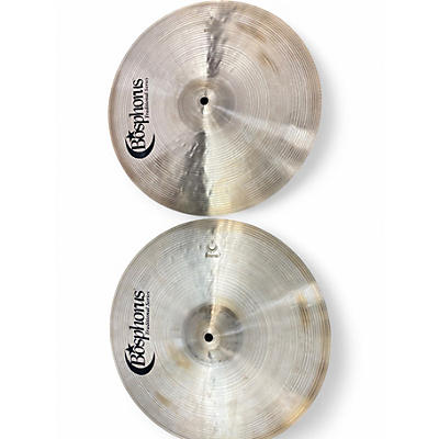 Used 2025 Bosphorus Cymbals 14in Traditional Hi Hat Pair Cymbal