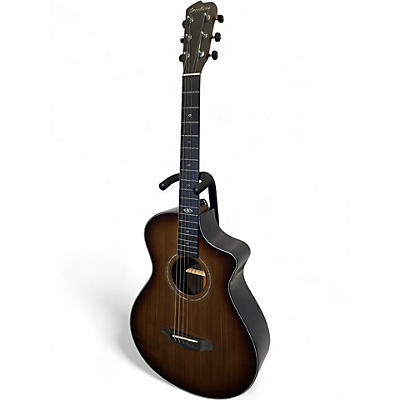 Used 2025 Breedlove Premier Concertina Edgeburst CE 2 Color Sunburst Acoustic Electric Guitar