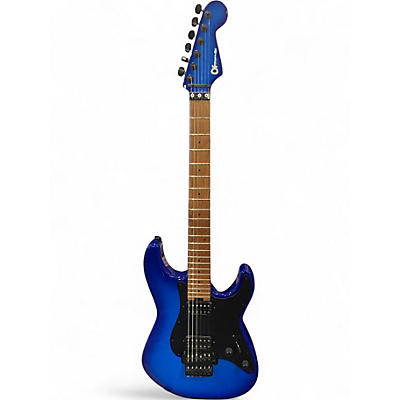 Used 2025 Charvel Pro-Mod Plus So-Cal Style 1 Blue Burst Solid Body Electric Guitar