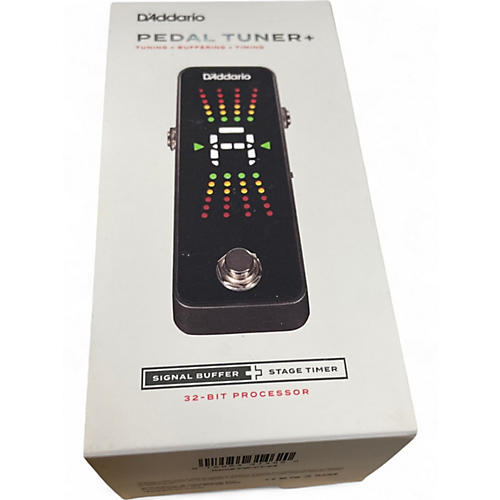 Used 2025 D'Addario PEDAL TUNER PLUS Tuner Pedal