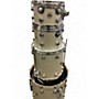 Used 2025 DW 4 Piece Collector's Series BROKEN GLASS Drum Kit BROKEN GLASS