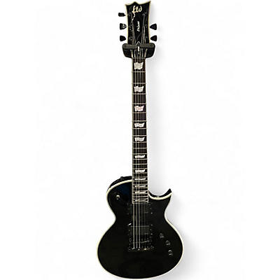 Used 2025 ESP LTD EC1000 Deluxe Black Solid Body Electric Guitar