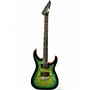 Used 2025 ESP USA HORIZON II DARK LIME SUNBURST Solid Body Electric Guitar DARK LIME SUNBURST