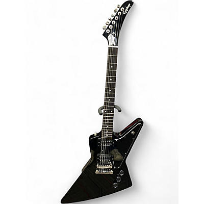 Used 2025 Epiphone Explorer BLACK Solid Body Electric Guitar