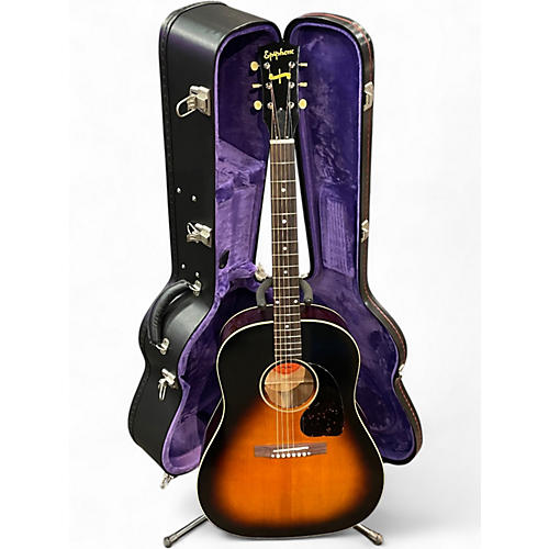 Used 2025 Epiphone INSPIRED BY GIBSON 1942 BANNER J45 Vintage Sunburst Acoustic Electric Guitar Vintage Sunburst