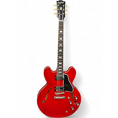 Used 2025 Epiphone Inspired by Gibson Custom 1962 ES335 Sixties Cherry Hollow Body Electric Guitar