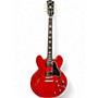 Used 2025 Epiphone Inspired by Gibson Custom 1962 ES335 Sixties Cherry Hollow Body Electric Guitar Sixties Cherry