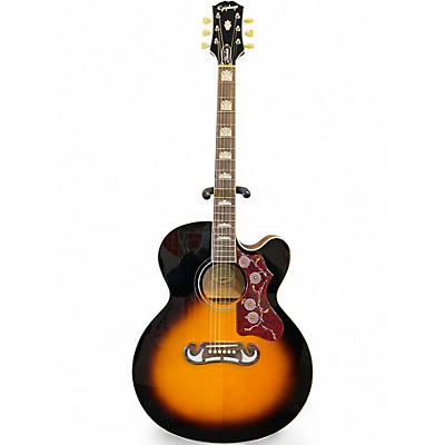 Used 2025 Epiphone J-200 Studio Vintage Sunburst Acoustic Electric Guitar