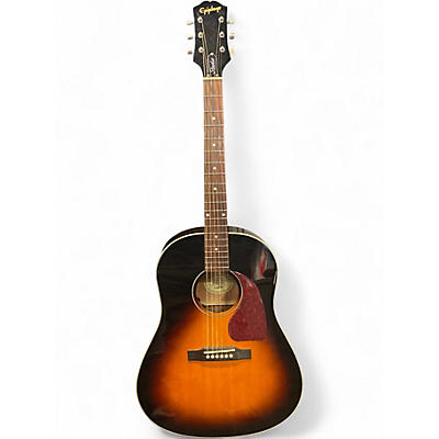 Used 2025 Epiphone J45 Studio Acoustic/Electric Guitar 2 Color Sunburst Acoustic Electric Guitar