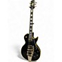 Used 2025 Epiphone Joe Bonamassa Les Paul Custom Black and Gold Solid Body Electric Guitar Black and Gold