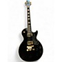 Used 2025 Epiphone Les Paul Custom Black Solid Body Electric Guitar Black