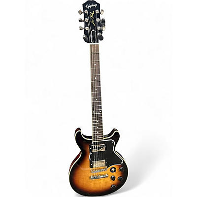 Used 2025 Epiphone  Les Paul Special Double Cut Figured BOURBON BURST Solid Body Electric Guitar